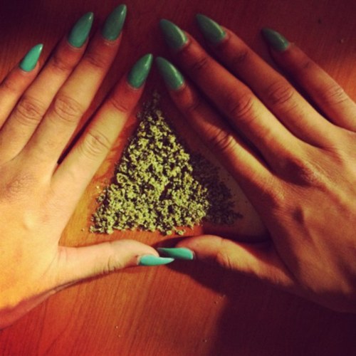look like barbie , smoke like marley