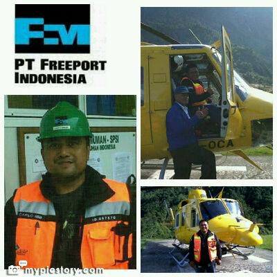 Safety Officer @ Freeport Indonesia, Ganteng itu relatif, enigmatik itu pilihan, karismatik itu absolut.