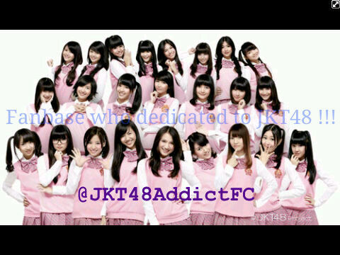 Just simple fanbase of JKT48 from East Java-Indonesia. We not mind to followers, cause we're just mind to members JKT48. Have fun here! {owner @desvita_vitaa2}