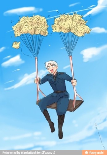 Im Prussia and i am awesome! Everyone who follows me will become awsome as well!!! XD I love my awsomeness (rp acount) My writer is @SadlerErron