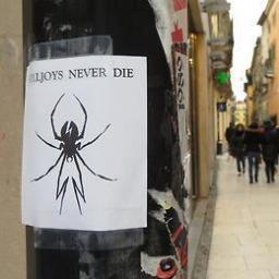 With #SI4tW we try to proof that we, MCRmy, will never die. Copy or paint etc. your 'Killjoys never die' with the Killjoys' spider and put it anywhere you like!