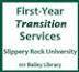 SRU_FYTS's profile picture. Assisting First Year students with his or her transition into Slippery Rock U. 
Located in Bailey Library Rm. 011