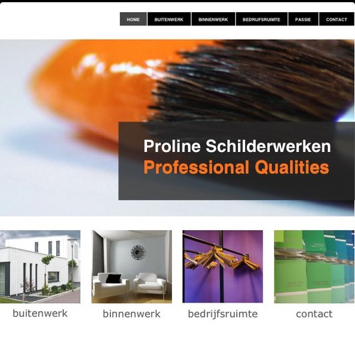 Wilt u iets verfrissends, stijlvols, trendy of vol passie? Dan bent u bij Proline Schilderwerken op het juiste adres!