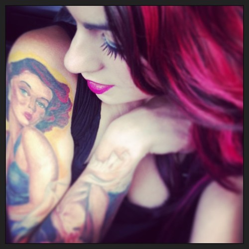 Tattoo Artist. I love little old mini's. Always Party hard & work even harder!!!!!