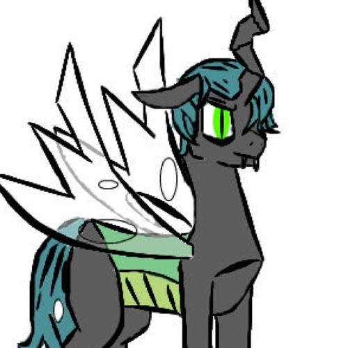 [RP] An evil and nasty sort of changeling. He hates everything that isn't a changeling. He is the acting alpha of the science division in the Hive.