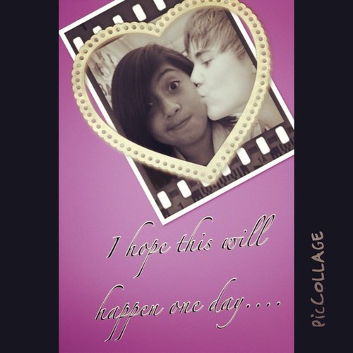 My dream is to see justin bieber -never say never☺