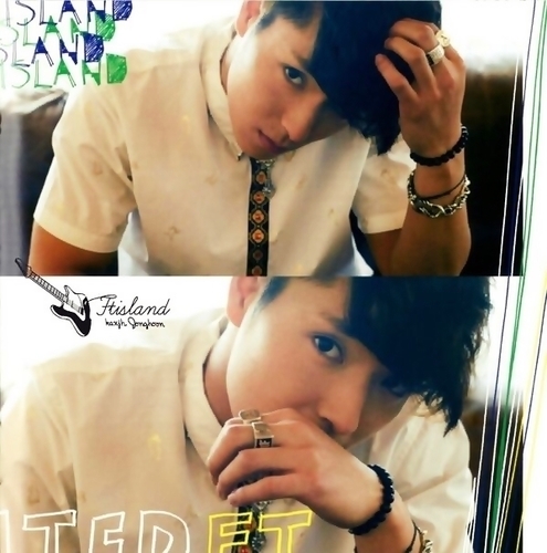 FT Island 지도자와 섹시한 기타 Choi Jonghoon