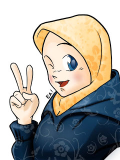 26 Foto Kartun Muslimah Tomboy Gambar Kartun Mu