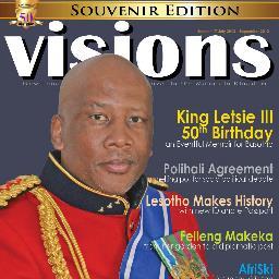 Lesotho's premier business and tourism magazine
Our slogan is News and Views, Business and Tourism in the Mountain Kingdom