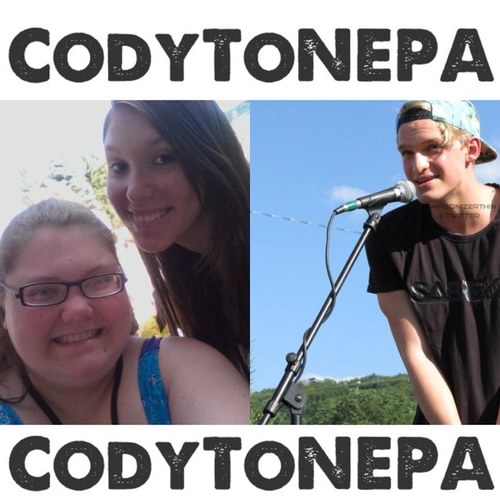 CodyToNEPA's profile picture. Our goal is to get Cody in the NEPA region and expand his fanbase in this area with his performances | Brittney @CodysPromDate & Jenna @simpsonizerthin