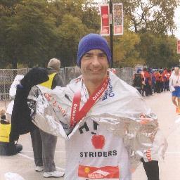 Husband, father, CFO, marathoner, baseball and soccer coach, race director and idol of the Energizer Bunny