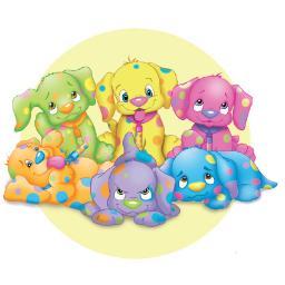 Soft Spots are cute, 
spotty puppies to collect... 
and share with friends!