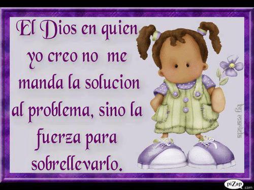 GRACIAS MI DIOS POR PERMITIR QUE ME DESPIERTE CADA MAÑANA... GRACIAS POR MIS HIJOS Y MI ESPOSO... 
GRACIAS TAMBN POR MIS PADRES HERMANOS Y FAMILIARES..