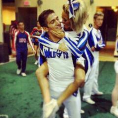 sleep, cheer, school, cheer, eat, cheer, shower, cheer, repeat.