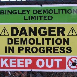 bingleydemo's profile picture. A family run company with vast experience in Demolition, Dismantling and Strip-Outs/Refurbs.