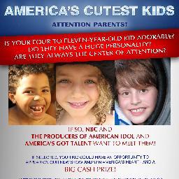 CuteKidsCasting's profile picture. Currently looking for America's Cutest Kids for a new hit TV show!!