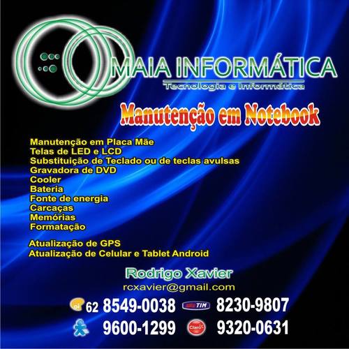 Peças de Notebooks
Os melhores preços de Goiânia