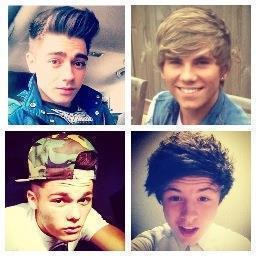 Joey, RyRy, Ollie and Jordi. French account of the new british boyband.
