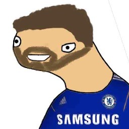 I play fur Chelsea FC | numbr 10 | I em de hairiest men in Earth |  **ORIGINAL TOON** | Not affiliated with Juan Mata