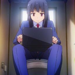 a Programmer doensn't talk too much when they're working. Give me a tomato. Find me at Sakurasou, not at classroom. #SakurasouFam