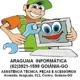 Araguaia Informática, Avenida: Araguaia, 822, Setor Central, Goiânia-GO. SAC:(62)3921-1599 Júnior http://t.co/5YulipDW72