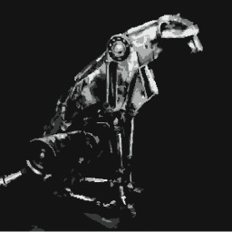 Creative cyborg with feline pretentions