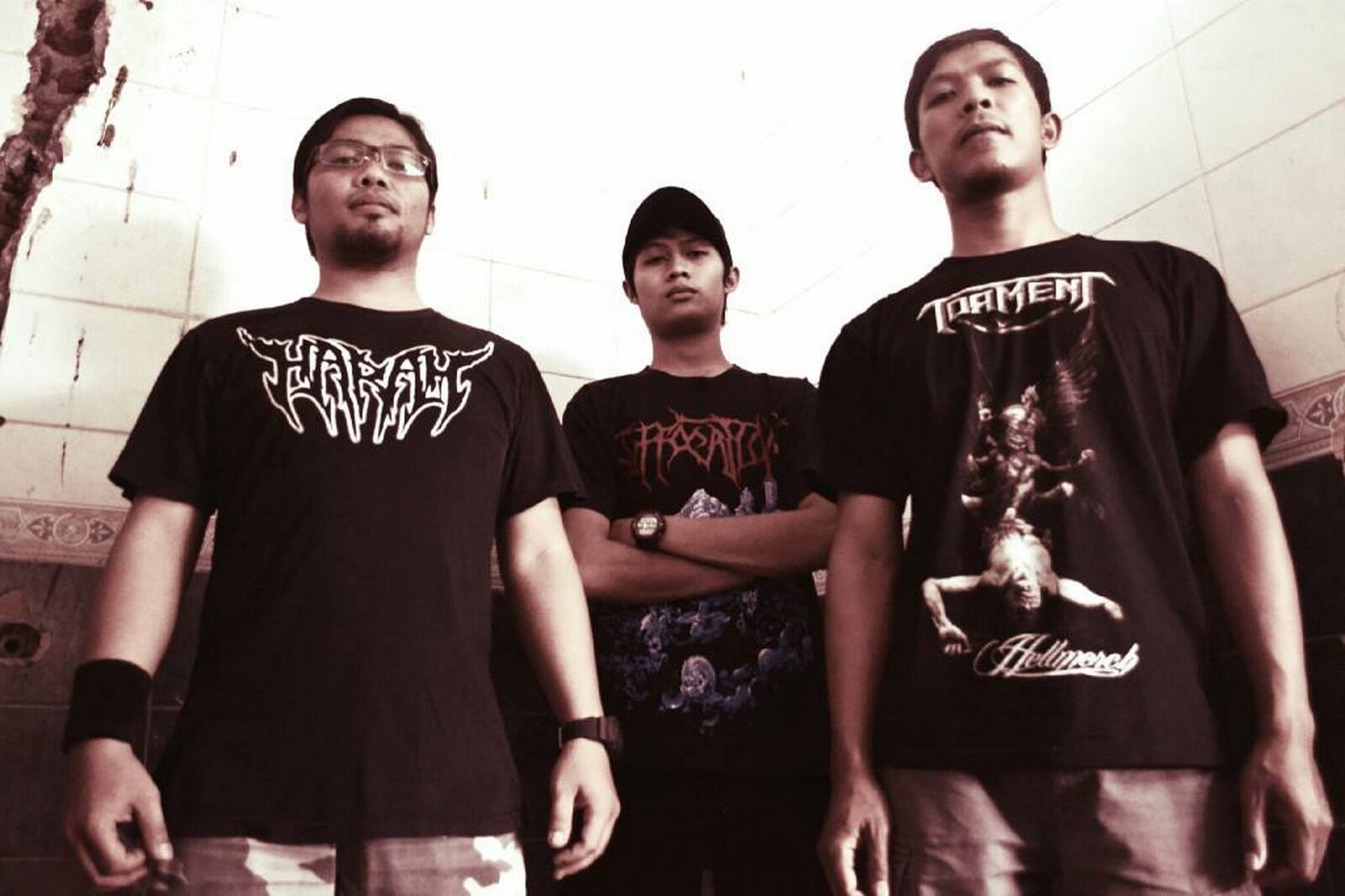 HARAM is a Death Metal band from Malang, East Java n was established from December 24th, 2009. Personal: Eric - Voc, Fannie - Guitar, Andrey - Drum