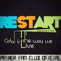 Primeiro e único Fã Clube Oficial do Restart na Argentina.