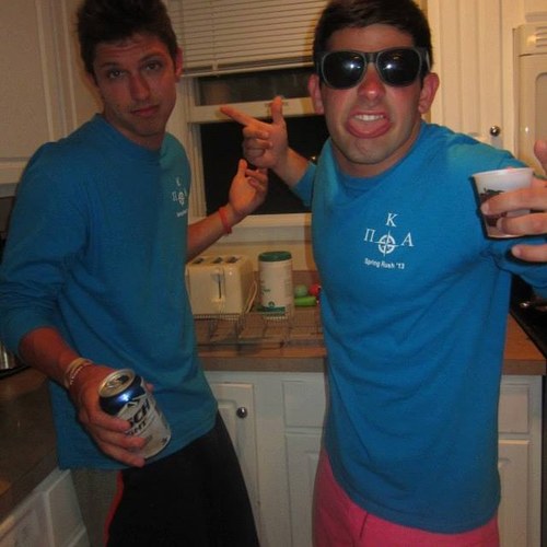 If you don't do anything crazy while you're young, you won't have anything to smile about when you're old