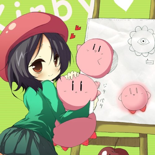 Hiya! Im Adeline! A friend and partner of Kirby on his quest for the Crystal Shards! Everything I draw comes to life on my maaagical canvas! #KirbyVerse