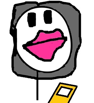 Uma criatura feita no paint