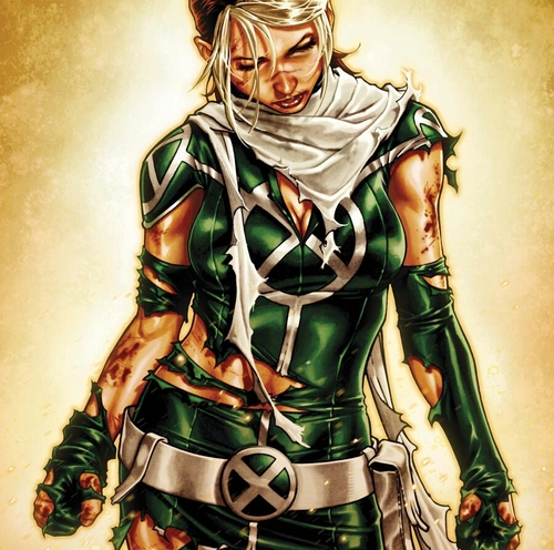 Southern belle. Member of the X-Men. Absorbs powers, memories and personality through skin contact. #Bisexual
