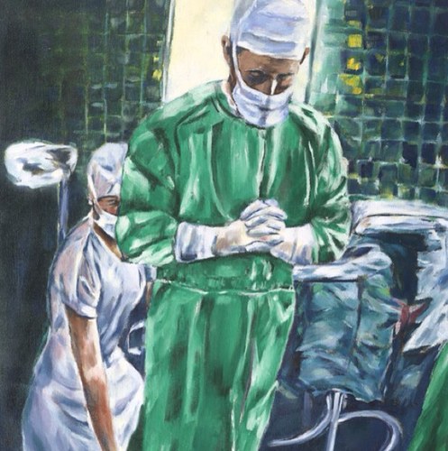 A CHANCE TO CUT IS A CHANCE TO CURE BUT DON'T FORGET THAT A SHARP MIND IS EVEN MORE IMPORTANT THAN A SHARP SCALPEL - Associate professor of CT surgery