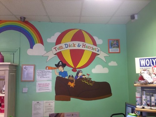 We are the only independant childrens shoe shop in Macclesfield. 01625439400:))