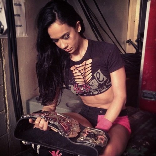 (RP) (FL) (Real AJ: @WWEAJLee) Taken by @MrAwesomeCon! i love him alot!! pregnant!