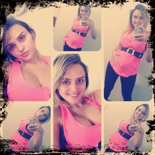 Futura mãe mais feliz do mundo!!! Uma menina Mulher ;) Amada e Realizada...