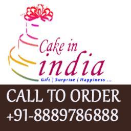 Cake & Flowers Online Delivery all over India. Call to Order +918889786888 OR order@cakeinindia.com