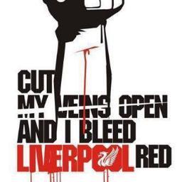 Liverpool FC supporter...actually crazy fan...
