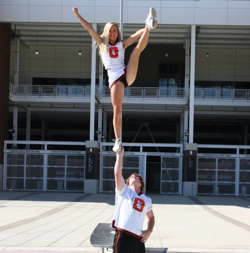 Male Cheerleader....this is the best sport around! Cheer brothers @CheerBoyNation & @guycheercode My Cheer Anon GF @TheFiercestBow✨