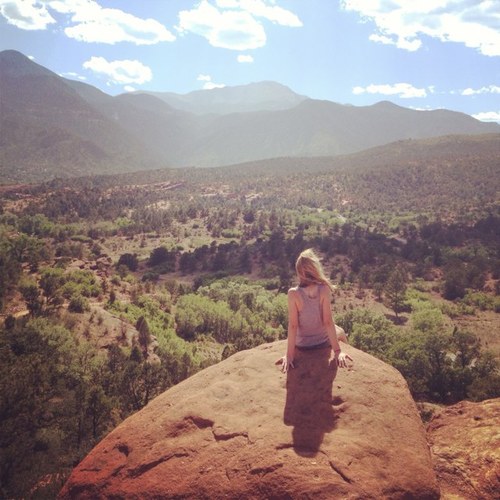 I just want to listen to music on a mountain...all day every day.