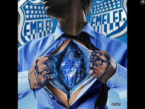 Dios mi madre mis hijos mi familia y Emelec
