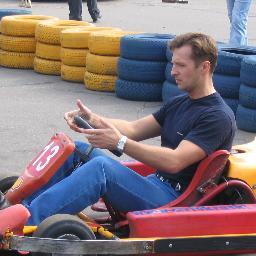 Formula One fan, interested in auto and motorcycle racing ...