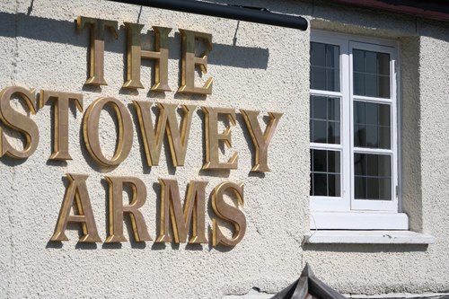 The Stowey Arms, Exminster. Great local pub, good food and lettings rooms.