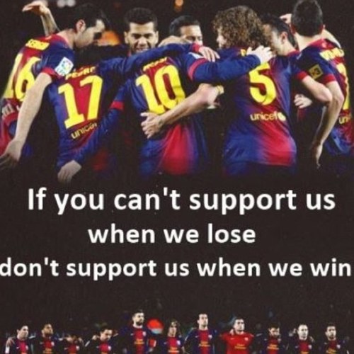 Football is my addiction. Barca is my mind football just saved my life