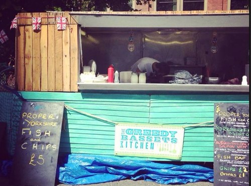 We Love Fish. Proper Yorkshire #Fish. We Griddle Fish & Batter Oysters. Come & visit Clem our #streetfoodboat #proper#fish&chips