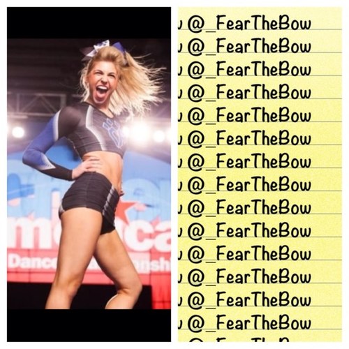 Everyone go follow @_FearTheBow she's the bomb dot com