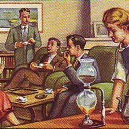 Coffee blogger writing independent coffee reviews