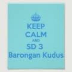 SD 3 Barongan is the Best!! Adress: Jln.Karangnongko No.20 Barongan,Kudus. Admin: @Atassya1610_ELF @nickyta_y @anggit__put @AriqAjaba1611 @adna_16