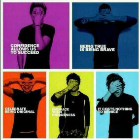 We love one direction!it's not a problem isn't it?