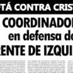 Votá contra Cristina, la derecha y el FAP. Vamos con la Coordinadora en defensa del Frente de Izquierda.